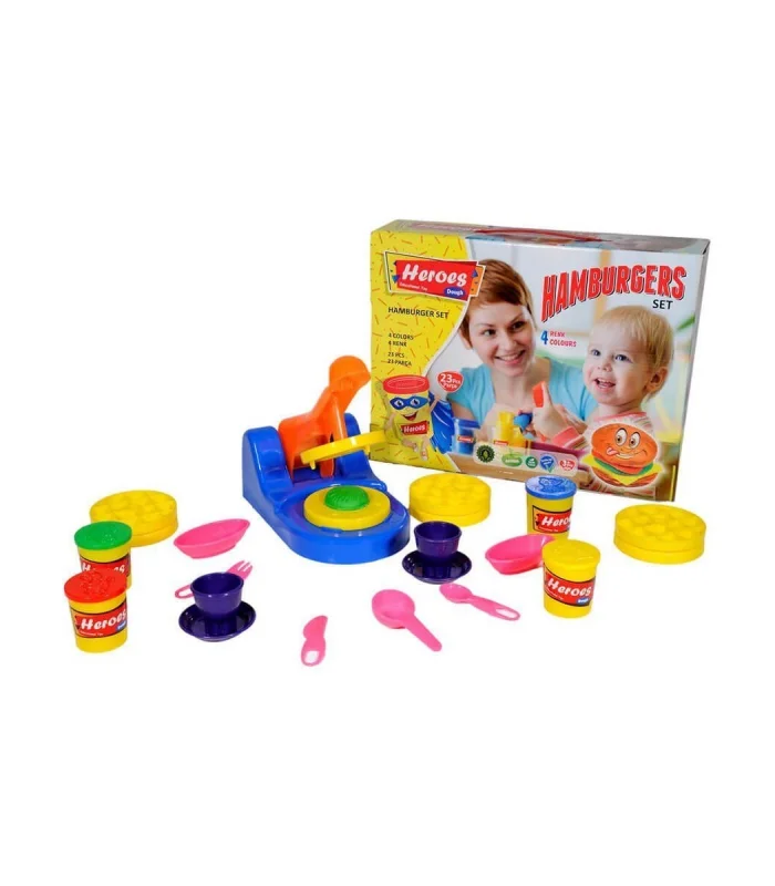 ERN-538 HEROES HAMBURGER OYUN HAMURU SETİ
