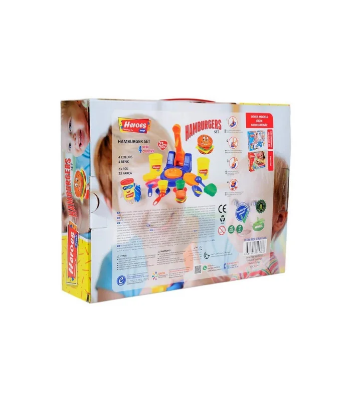 ERN-538 HEROES HAMBURGER OYUN HAMURU SETİ
