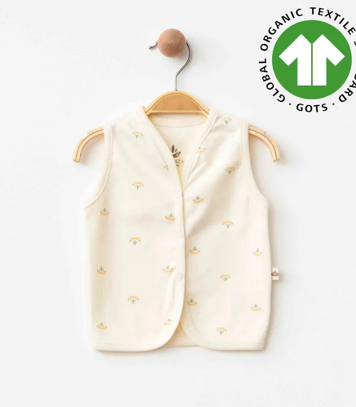 Eslenza Baby Bebek Yelek 0036 Bej