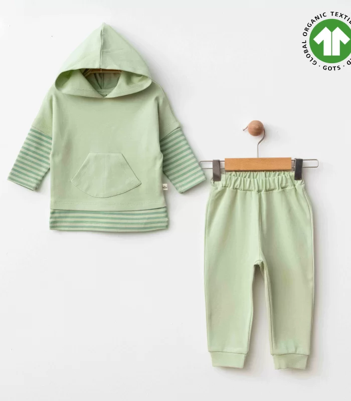 Eslenza Baby Organik 2li Takım 0051 Yeşil