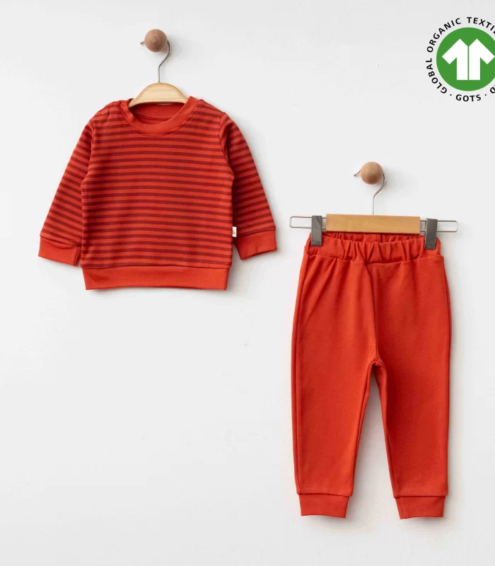 Eslenza Baby Organik 2li Takım 0054 Kiremit