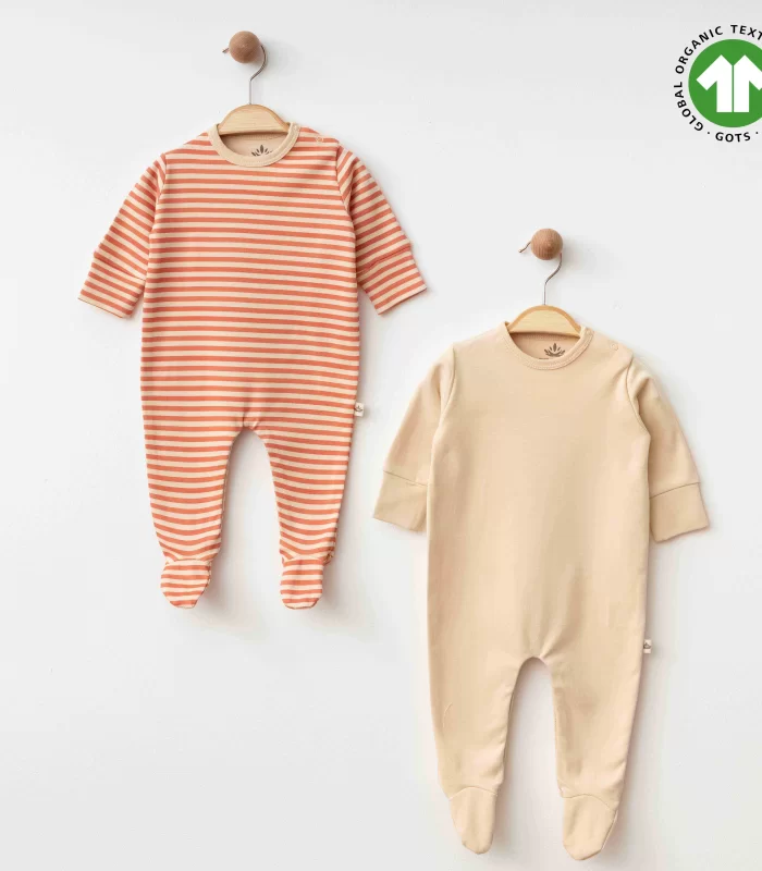 Eslenza Baby Organik 2li Tulum 0048 Bej