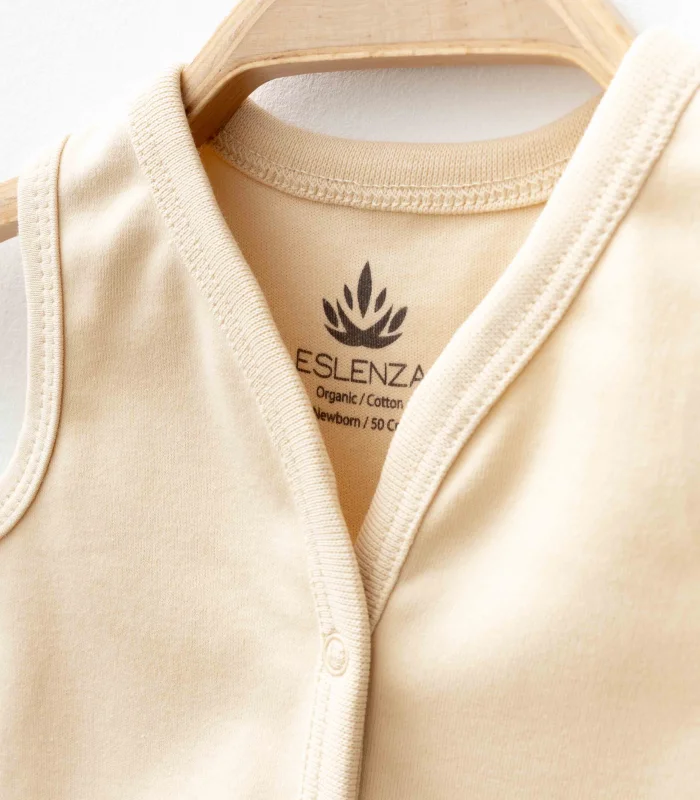 Eslenza Oganik Yelek 2088 Bej