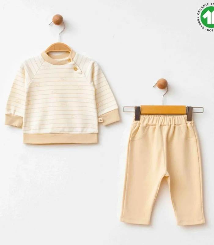 Eslenza Organik 2li Takım 2226 Krem