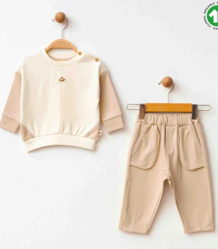 Eslenza Organik 2li Takım 2233 Kahve