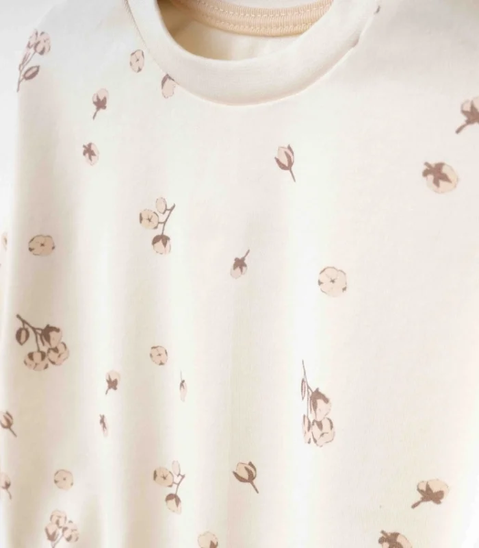 Eslenza Organik İkili Takım 2245 Ekru