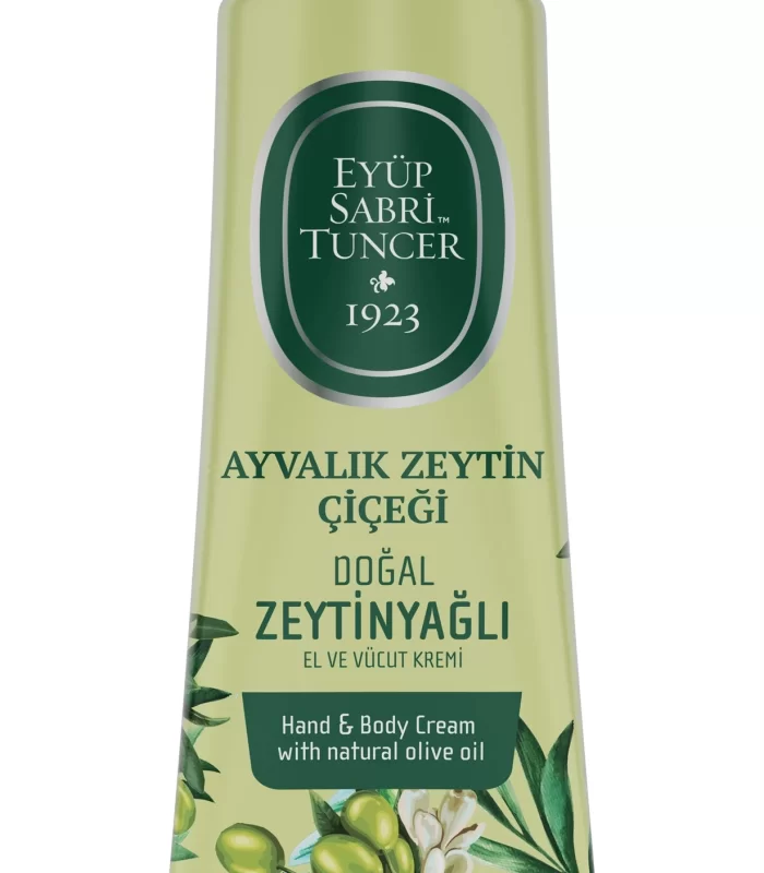 Eyüp Sabri Tuncer Doğal Ayvalık Zeytin Çiçeği Zeytinyağlı El ve Vücut Kremi 50ml