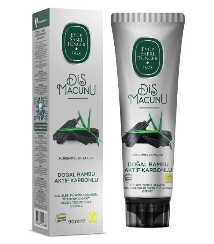 Eyüp Sabri Tuncer Doğal Bambu Karbonlu Diş Macunu 90 Gr