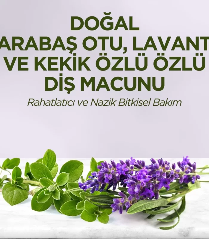 Eyüp Sabri Tuncer Doğal Diş Macunu 90 Gr Karabaş Otu & Lavanta ve Kekik Özlü