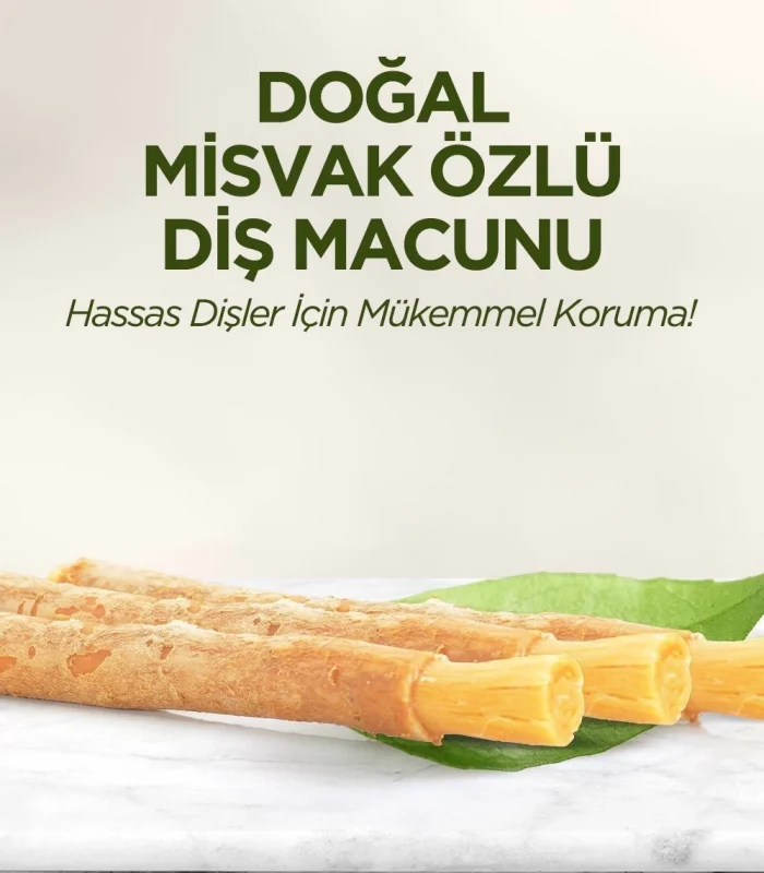 Eyüp Sabri Tuncer Doğal Diş Macunu 90 Gr Misvak Özlü