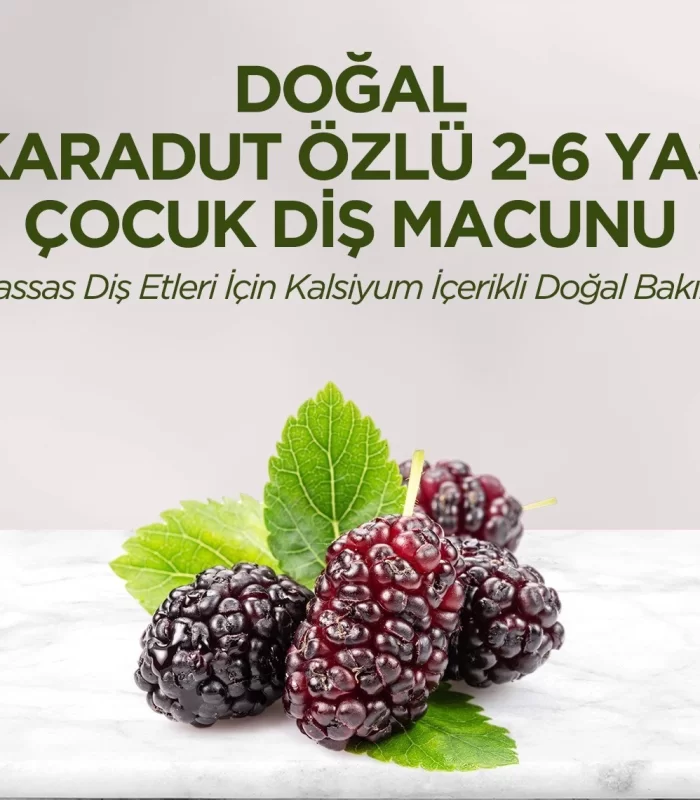 Eyüp Sabri Tuncer Doğal Karadut Özlü Diş Macunu 2-6 Yaş 60ml