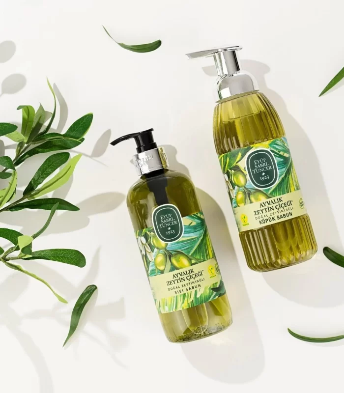 Eyüp Sabri Tuncer Doğal Zeytinyağlı Köpük Sabun 500 ml Ayvalık Zeytin Çiçeği