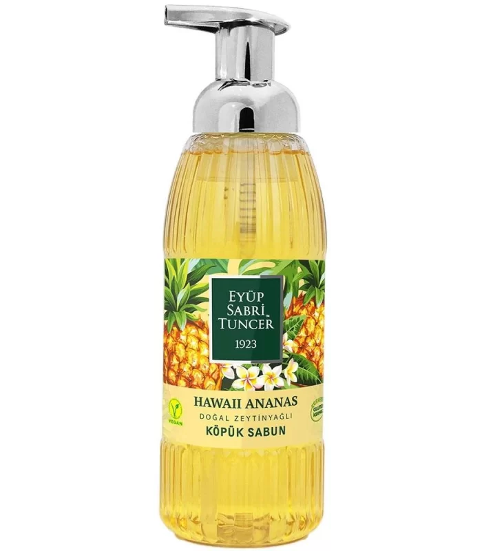 Eyüp Sabri Tuncer Doğal Zeytinyağlı Köpük Sabun 500 ml Hawaii Ananas