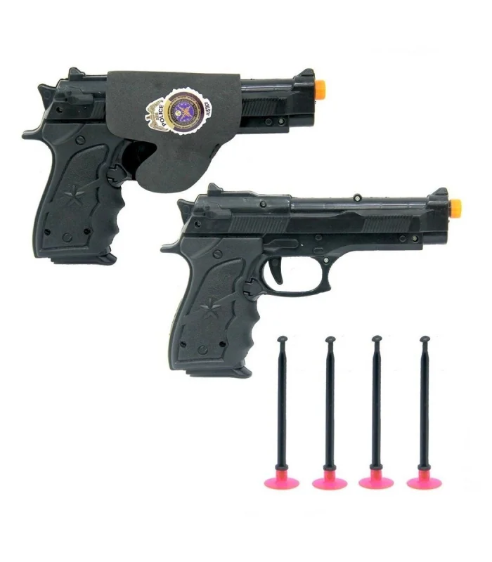 FAB 1414 2li Silahlı Polis Oyun Seti -Prestij