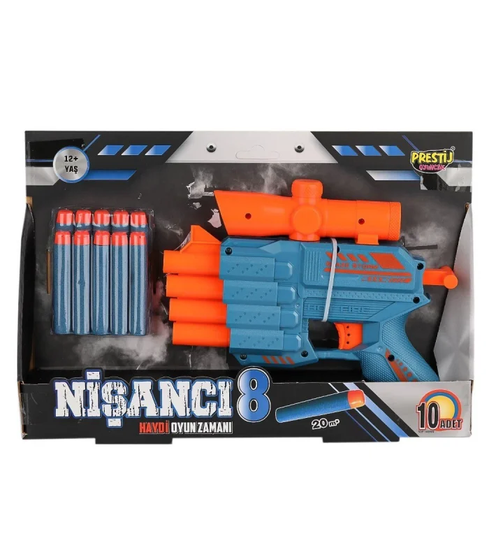 FAB 5757 4 Ağızlı Dart Atıcı Silah -Prestij Oyuncak