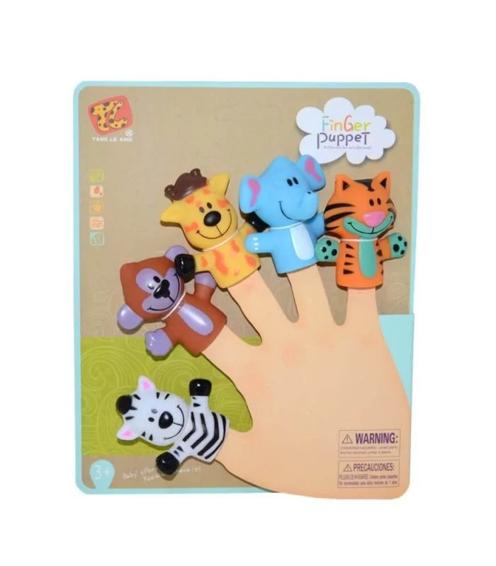 Finger Puppet Hayvan Figürlü Parmak Kuklası