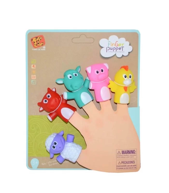 Finger Puppet Hayvan Figürlü Parmak Kuklası