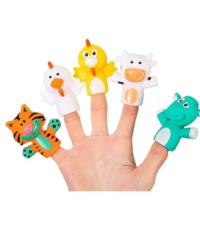 Finger Puppet Hayvan Figürlü Parmak Kuklası