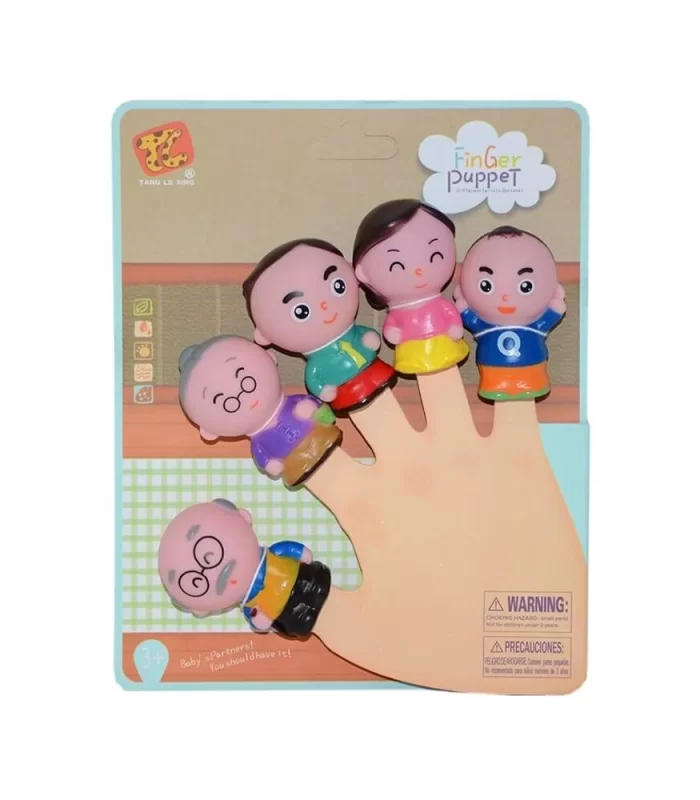 Finger Puppet İnsan Figürlü Parmak Kuklası