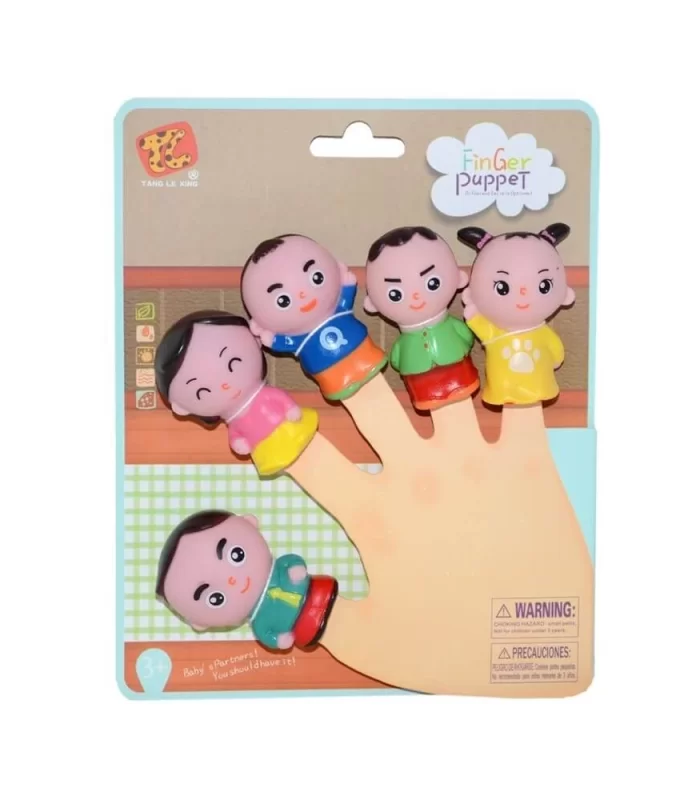 Finger Puppet İnsan Figürlü Parmak Kuklası