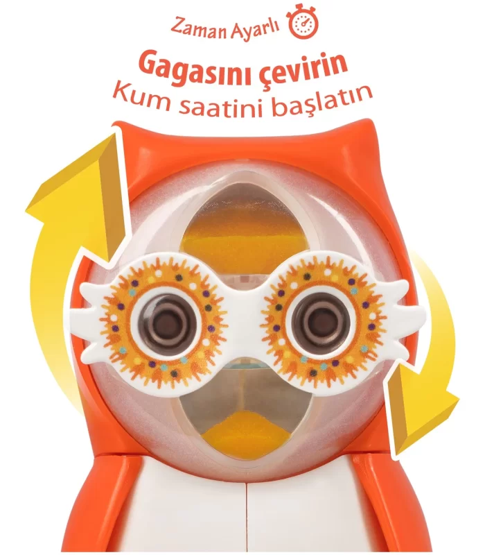 Flipper Hijyenik Saklama Kabı + Kum Saati