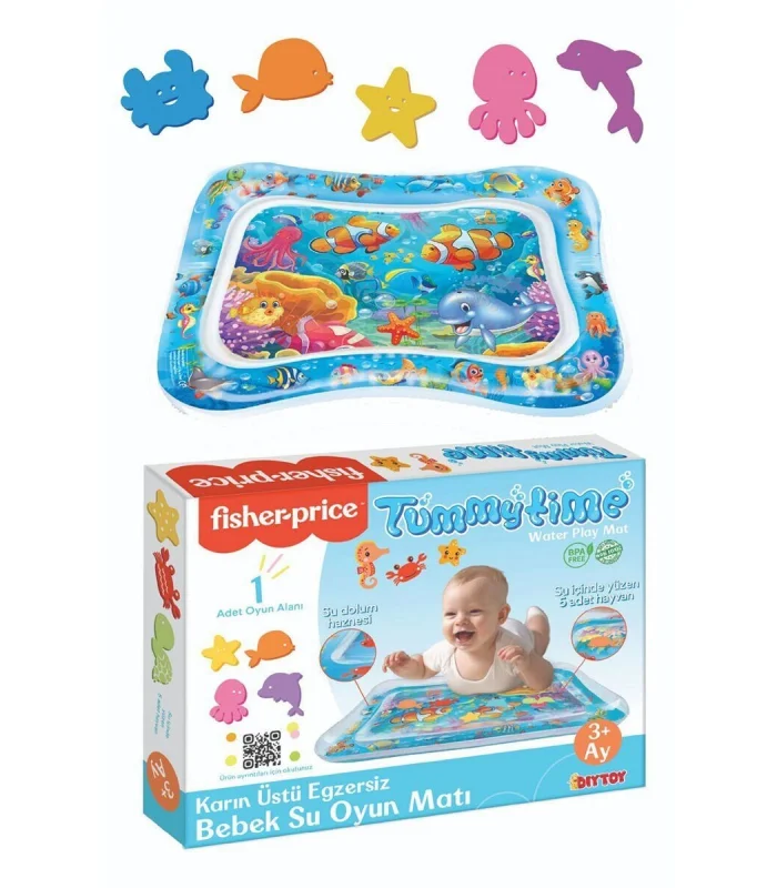 FP3240 FISHER PRICE BEBEK SU OYUN MATI SİYAH