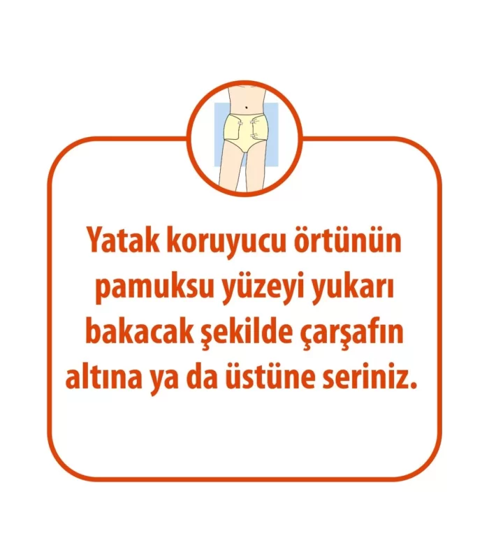 Freshlife Yatak Koruyucu Örtü 60x90 10 Adet