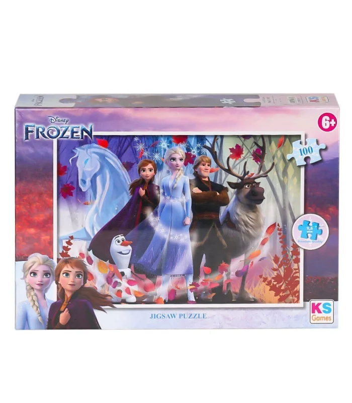 FRZ 714 Frozen Puzzle 100 Parça -KS Puzzle