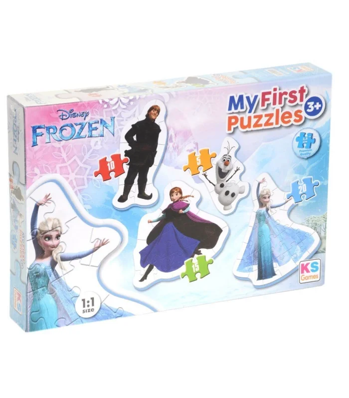 FRZ10304 FROZEN MY FIRST PUZZLES 4 IN 1