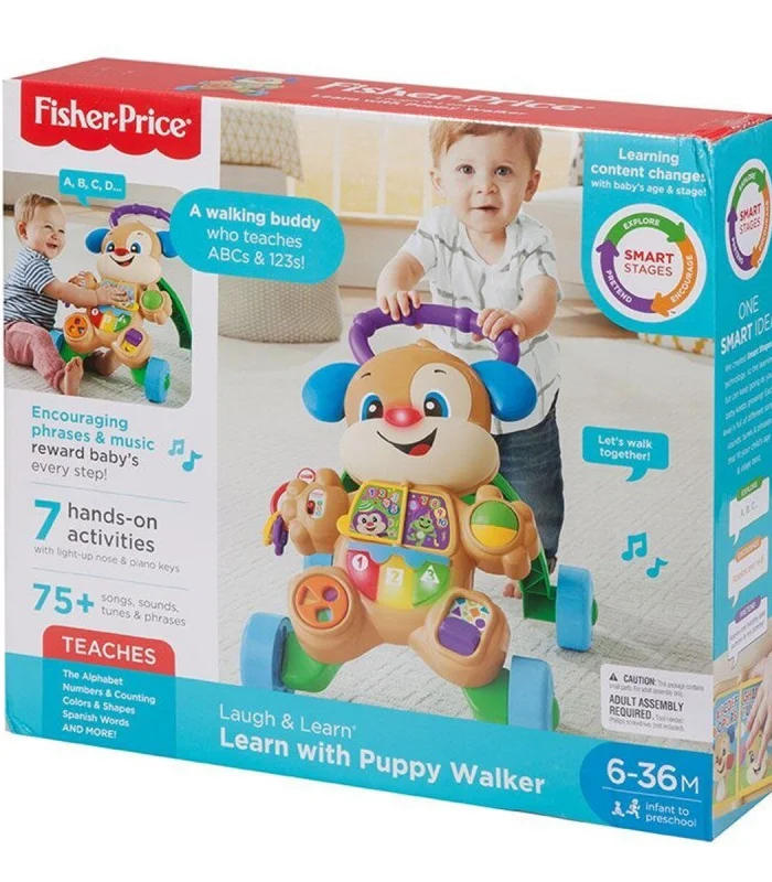 FTG10 Fisher-Price® Eğitici Köpekçik Yürüteç /Türkçe