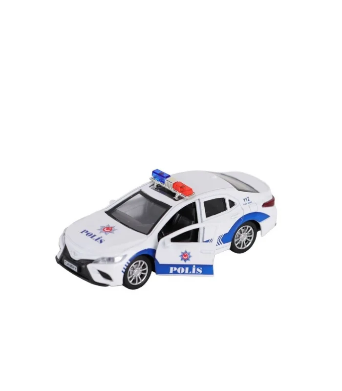 FY6238-12D DİSPLAYDA METAL ÇEK BIRAK POLİS ARABASI