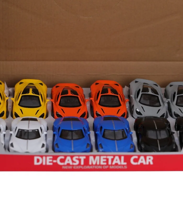 FY6328-12D DİSPLAYDA METAL ÇEK BIRAK ARABA(Belirtilen fiyat, tekli satış için adet fiyatıdır.)