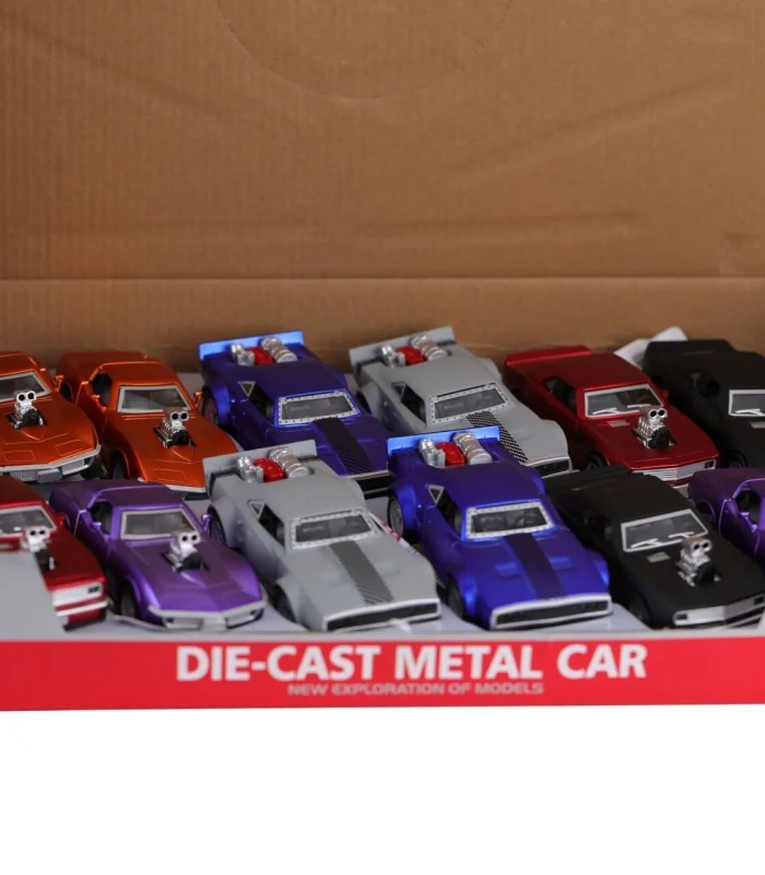 FY6338-12D DİSPLAYDA METAL ÇEK BIRAK ARABA(Belirtilen fiyat, tekli satış için adet fiyatıdır.)