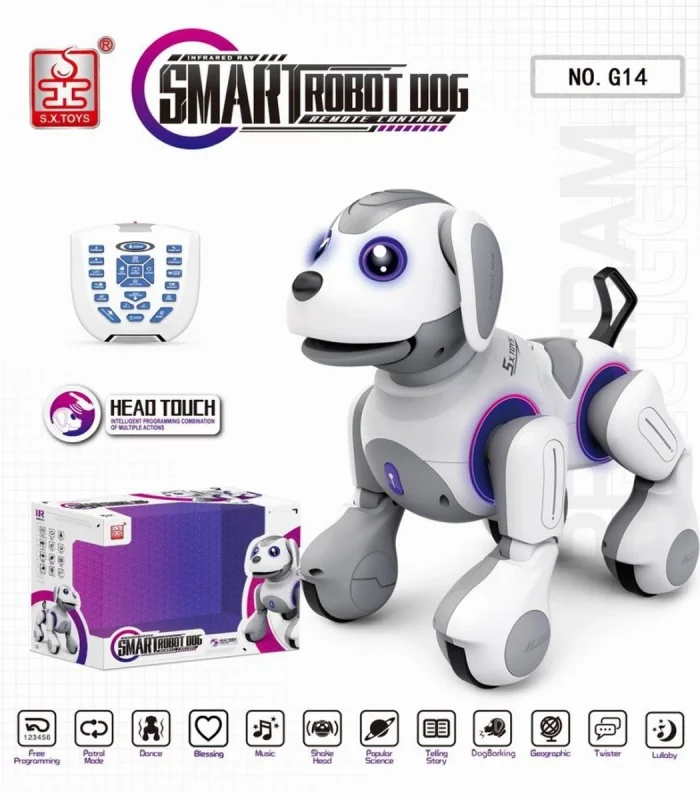 G14 Kumanlı Şarjlı Smart İnteraktif Akıllı Robot Köpek -Vardem Oyuncak