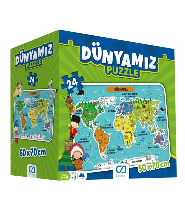 Games Dünyamız Puzzle 5025