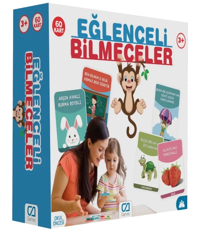 Games Eğlenceli Bilmeceler 60 Kart 5103