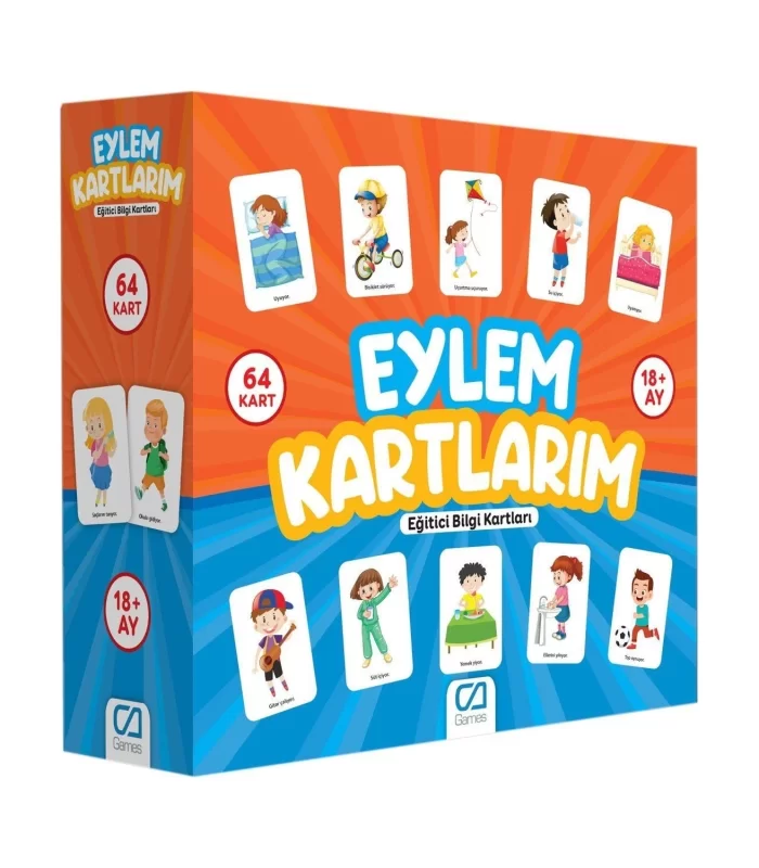 Games Eylem Kartlarım 64 Parça 5174