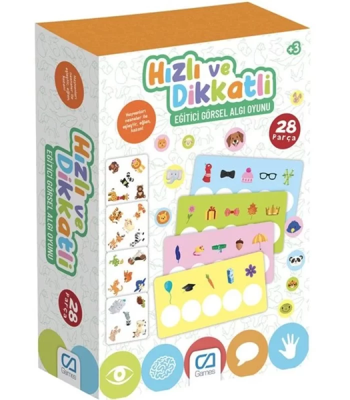Games Hızlı Ve Dikkatli 28 Parça 5151