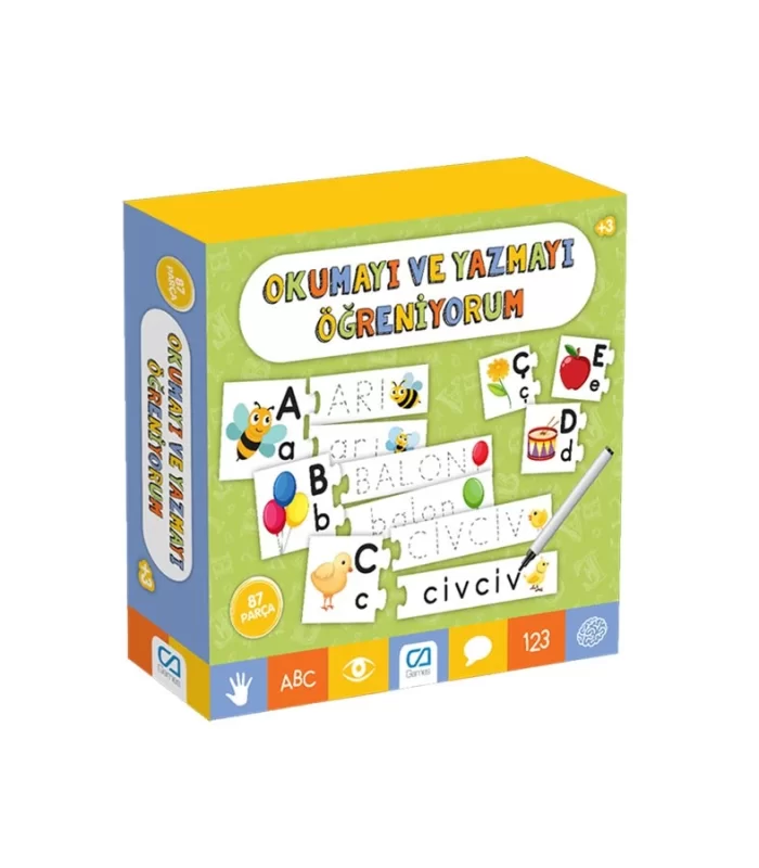 Games Okumayı ve Yazmayı Öğreniyorum 87 Parça 5127