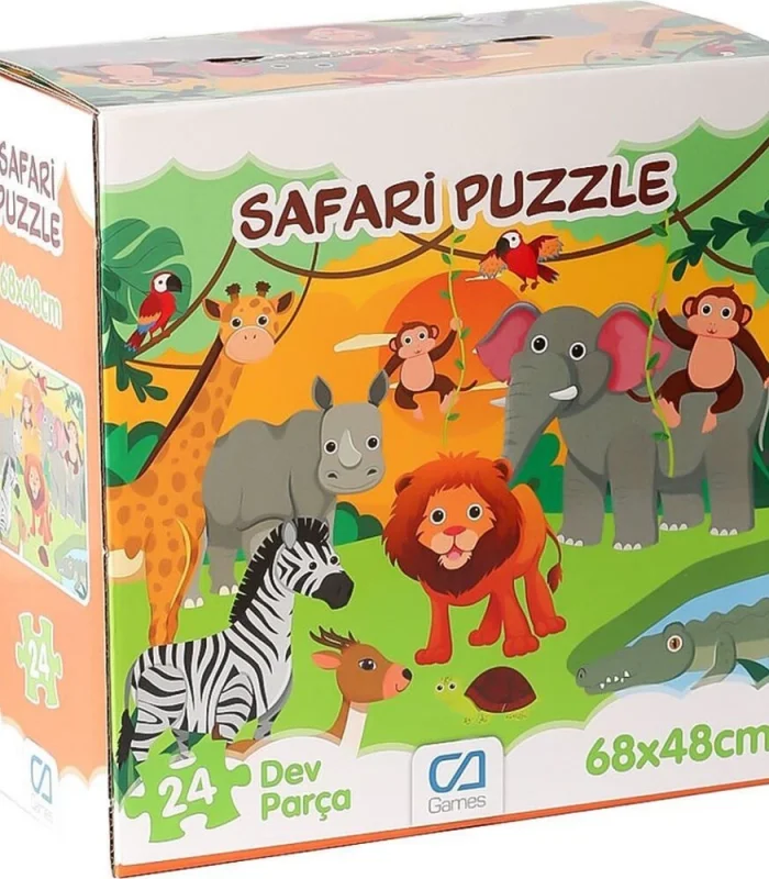 Games Safari Puzzle 24 Parça 5232