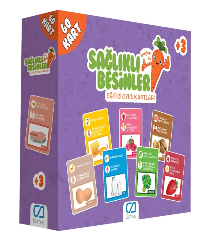 Games Sağlıklı Besinler 60 Kart 5106