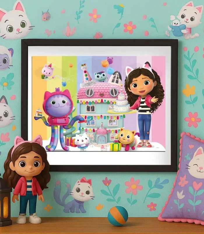 GB 709 GABBYS DOLLHOUSE PUZZLE 50 PRÇ