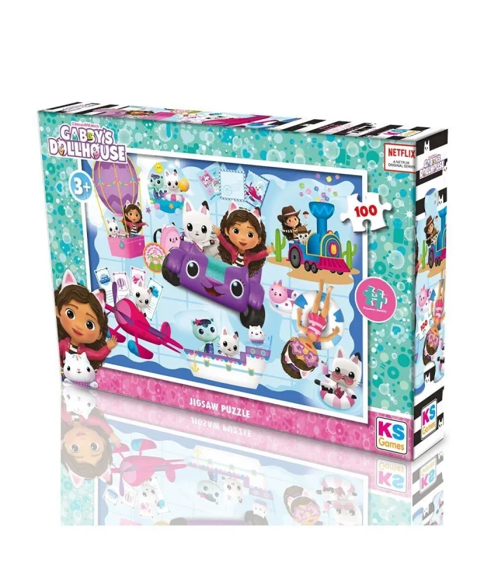 GB 714 GABBYS DOLLHOUSE PUZZLE 100 PRÇ