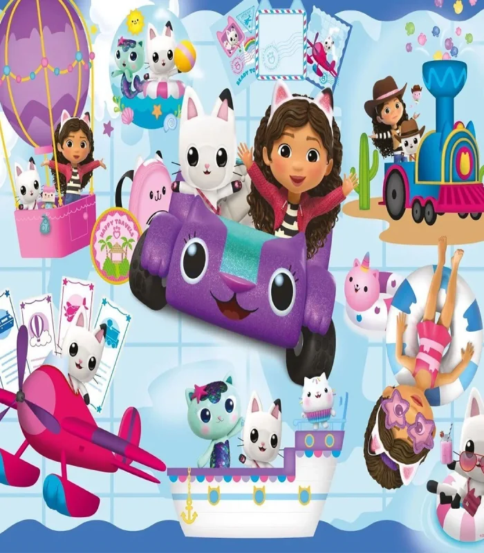 GB 714 GABBYS DOLLHOUSE PUZZLE 100 PRÇ