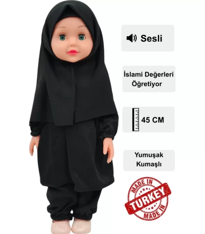 Global Sesli Tesettürlü Bebek