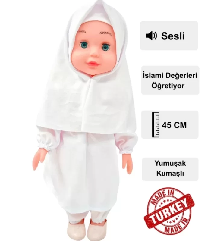 Global Sesli Tesettürlü Bebek
