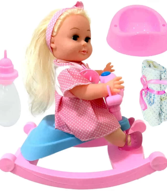 Global Toys Panda Salıncaklı Altını Islatan Bebek Türkçe Masal Anlatır