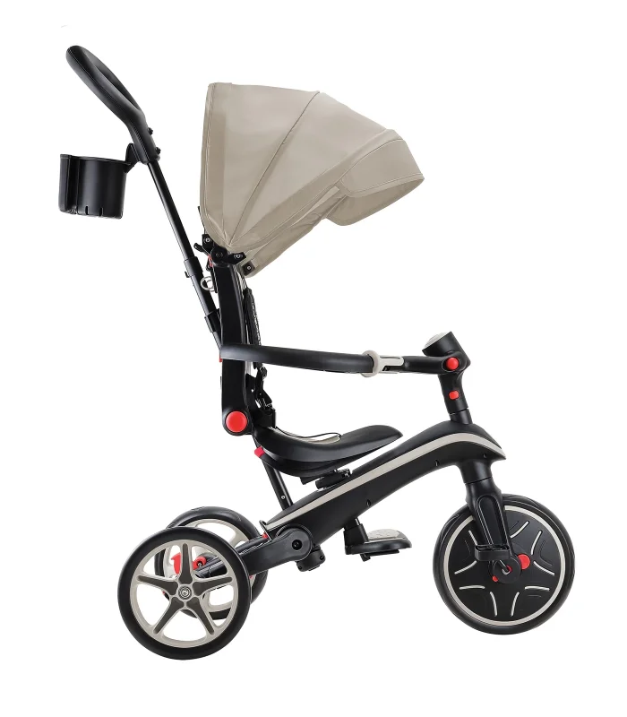 Globber Explorer 4in1 Katlanabilir Bisiklet Koyu Bej