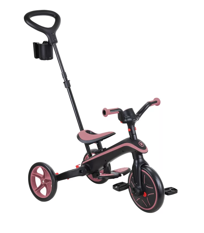 Globber Explorer 4in1 Katlanabilir Bisiklet Koyu Pastel Pembe