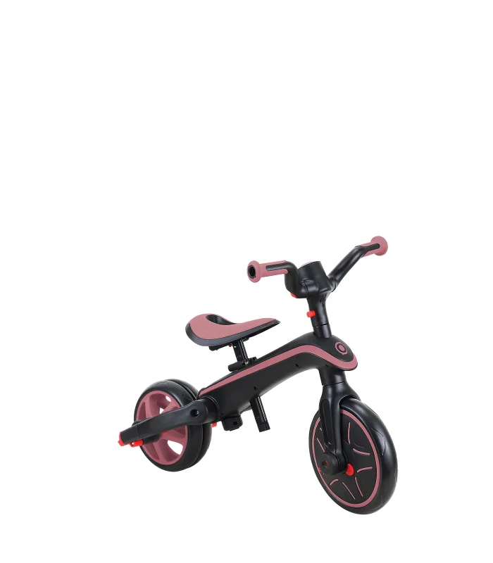 Globber Explorer 4in1 Katlanabilir Bisiklet Koyu Pastel Pembe